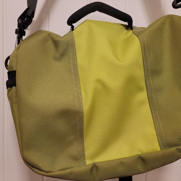 Timbuk2 Lime Green Messenger Crossbody Sling Hiking Bag - Picture 7 of 11